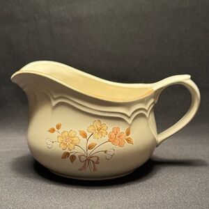 Vintage Stoneware Gravy Boat by Cordella Collection